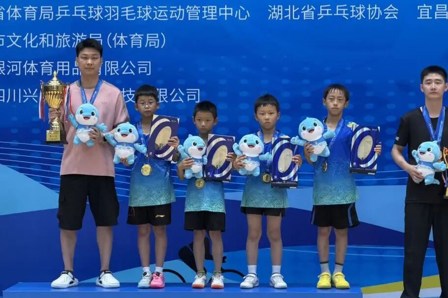 喜报!英杰少年省运会乒乓球比赛斩获金牌